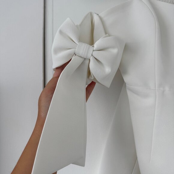 Sachin + Babi Stephi Dress in Ivory - Picture 6 of 12